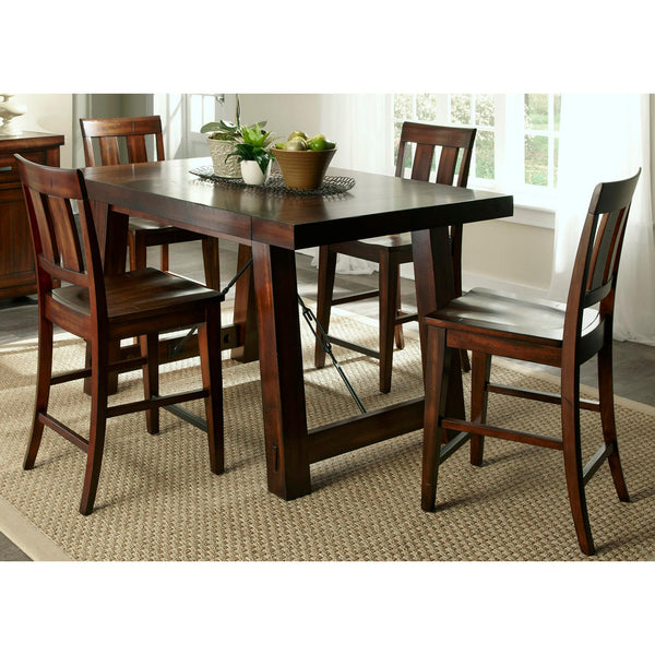 Liberty Furniture Industries Inc. Tahoe Counter Height Dining Table with Trestle Base 555-GT4084 IMAGE 1