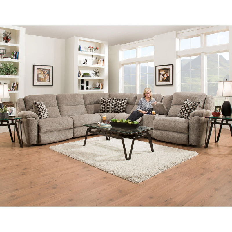 Homestretch Furniture Catalina Power Reclining Fabric 3 pc Sectional 162-47-14/162-00-14/162-78-14 IMAGE 3
