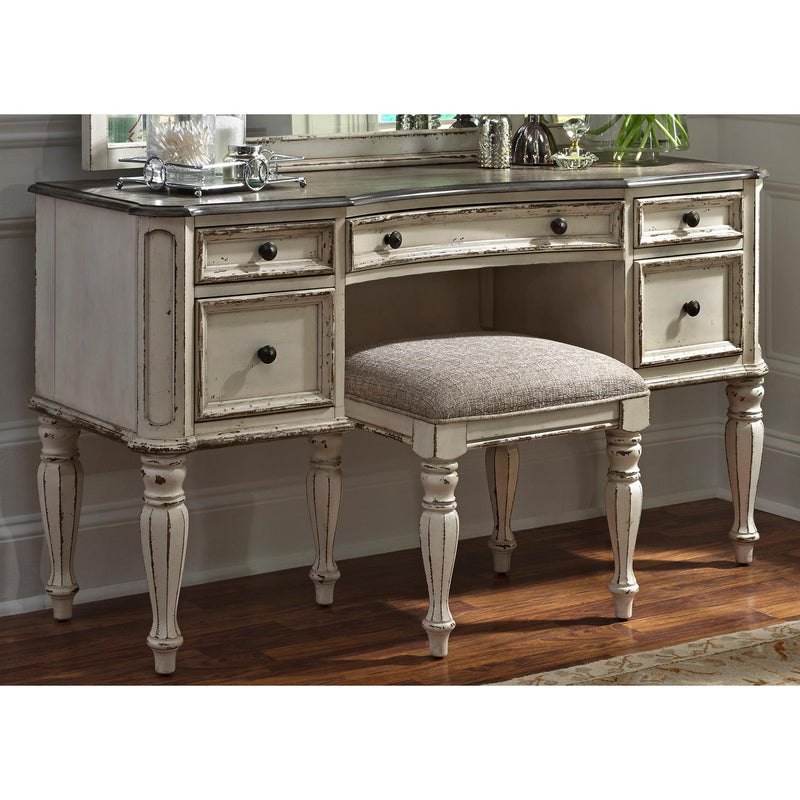 Liberty Furniture Industries Inc. Magnolia Manor 5-Drawer Vanity Set 244-BR-VN IMAGE 2