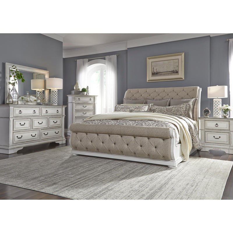 Liberty Furniture Industries Inc. Abbey Park Queen Upholstered Sleigh Bed 520-BR-QUSL IMAGE 9