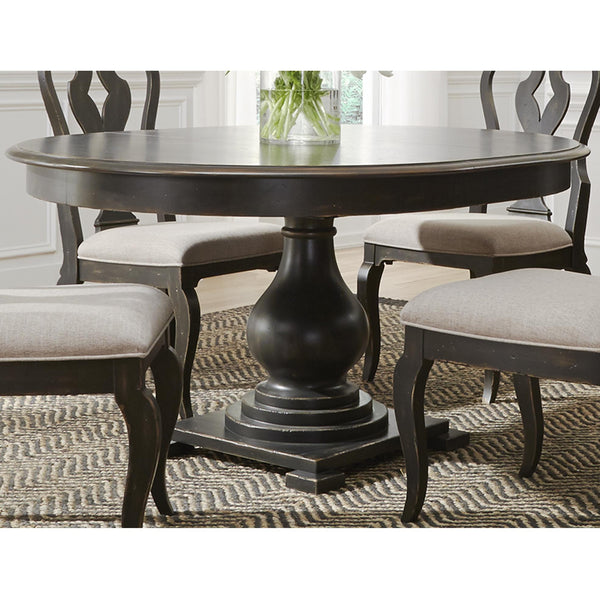 Liberty Furniture Industries Inc. Round Chesapeake Dining Table with Pedestal Base 493-DR-PDS IMAGE 1