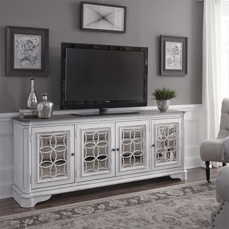 Liberty Furniture Industries Inc. Magnolia Manor TV Stand with Cable Management 244-TV84 IMAGE 2