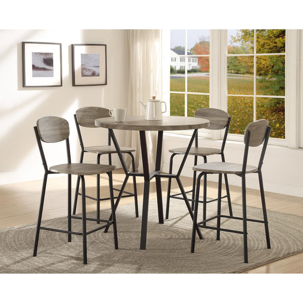 Crown Mark Blake 5 pc Counter Height Dinette 1730SET-GY IMAGE 1