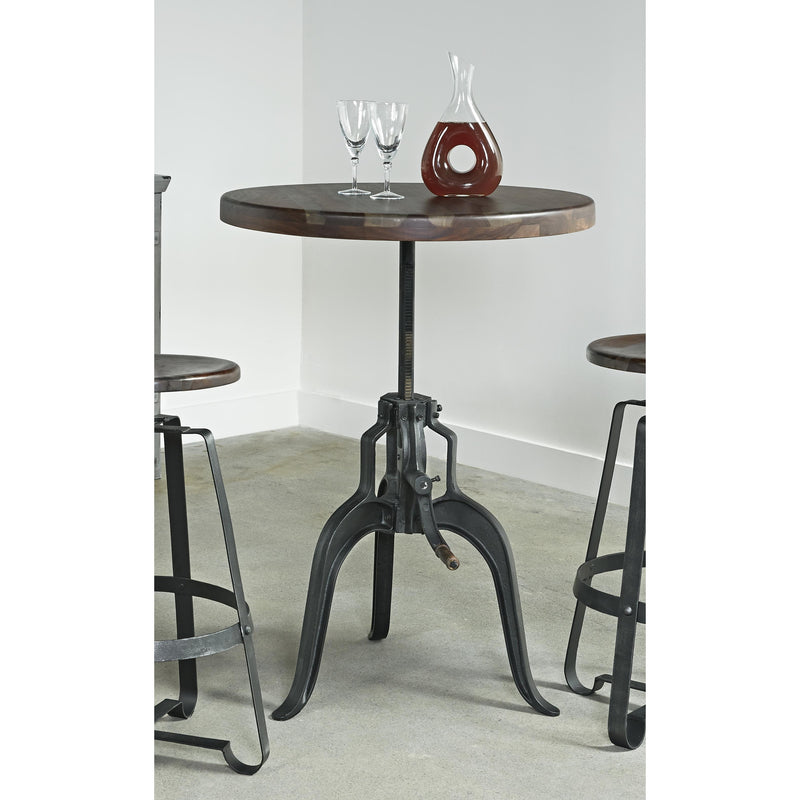 Coast to Coast Round Liverpool Dining Table with Pedestal Base 93408 IMAGE 2