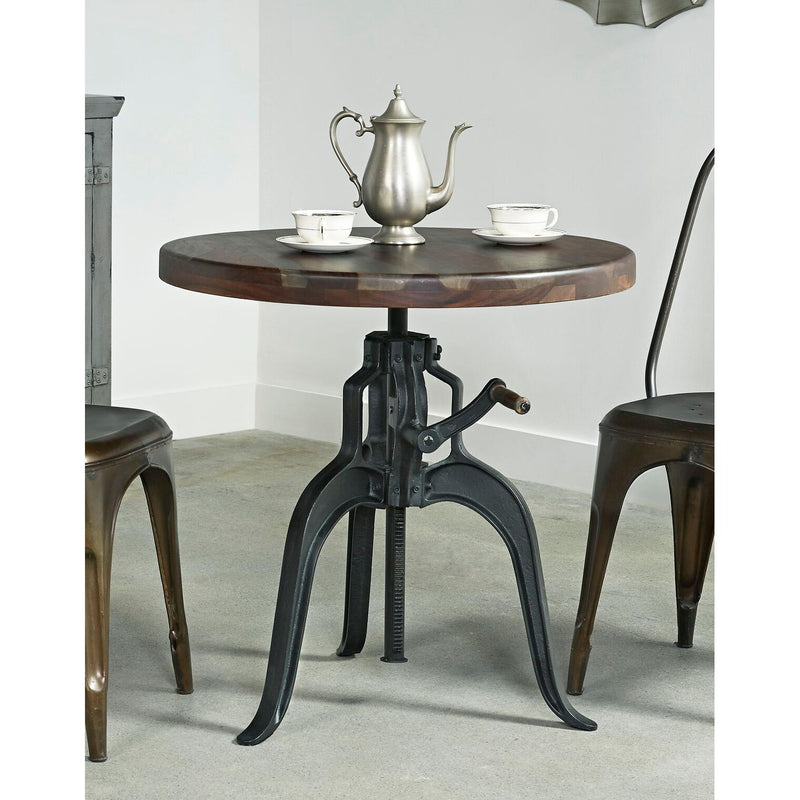 Coast to Coast Round Liverpool Dining Table with Pedestal Base 93408 IMAGE 4