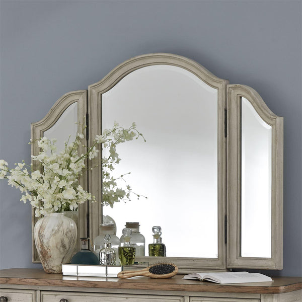Liberty Furniture Industries Inc. Farmhouse Reimagined Vanity Mirror 652-BR55 IMAGE 1