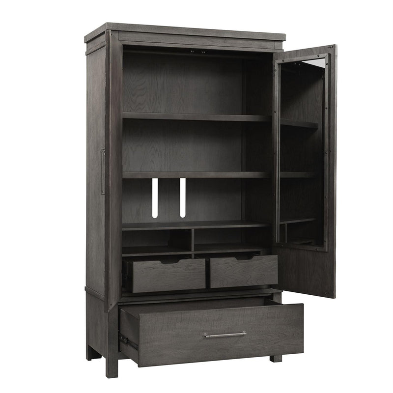 Liberty Furniture Industries Inc. Parisian Marketplace 1-Drawer Armoire 406-BR-ARM IMAGE 3