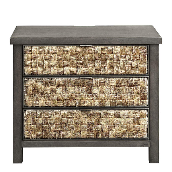 Liberty Furniture Industries Inc. Modern Farmhouse 3-Drawer Nightstand 406-BR62 IMAGE 1