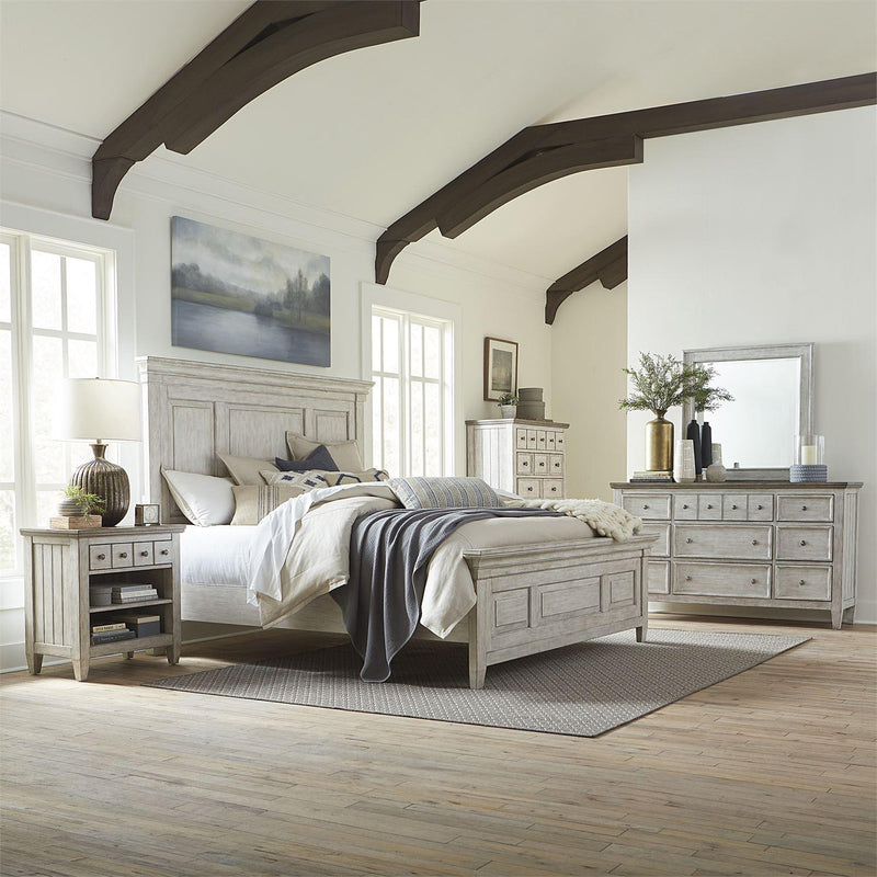 Liberty Furniture Industries Inc. Heartland Queen Panel Bed 824-BR-QPB IMAGE 2