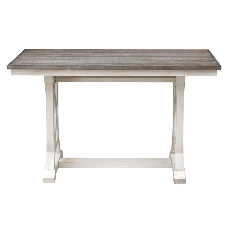 Coast to Coast Bar Harbor II Counter Height Dining Table with Trestle Base 48106 IMAGE 1