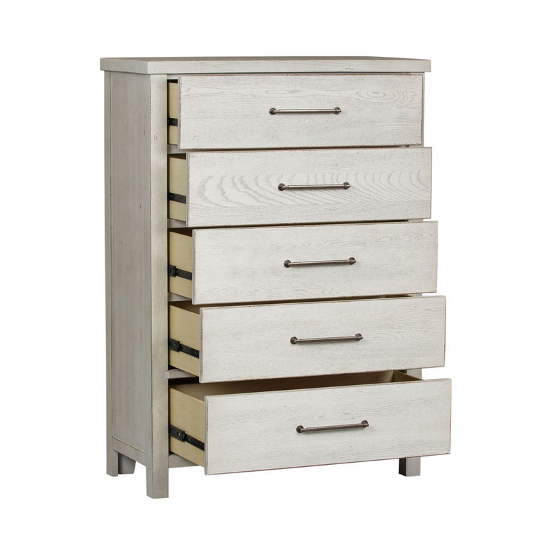 Liberty Furniture Industries Inc. Modern Farmhouse 5-Drawer Chest 406W-BR41 IMAGE 3