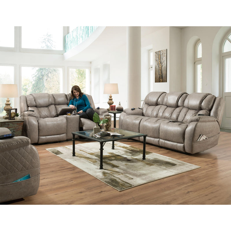 Homestretch Furniture Power Reclining Fabric Sofa 174-37-17 IMAGE 2