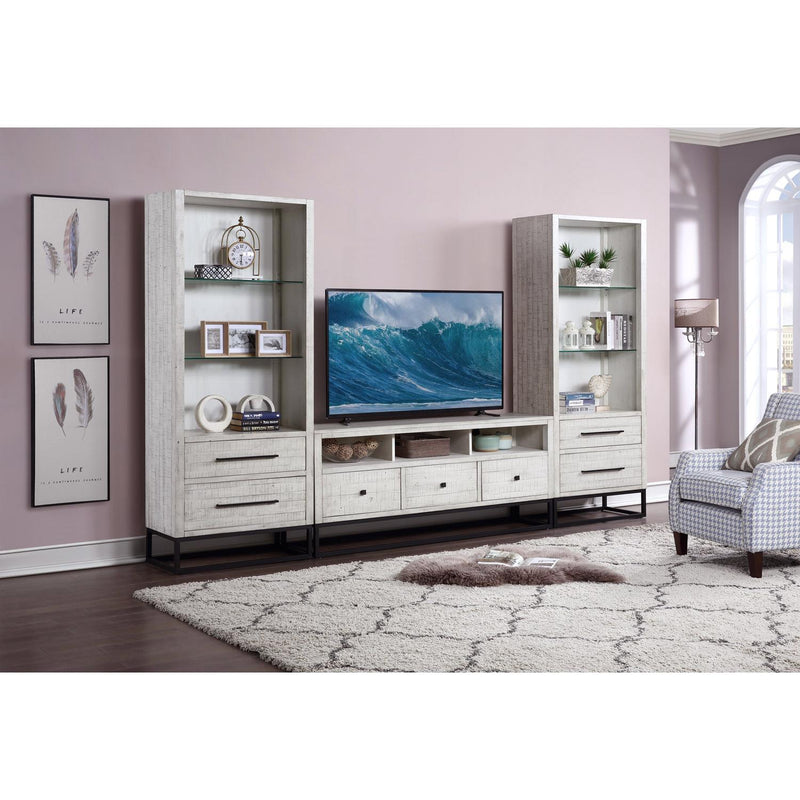 Coast to Coast Canyon Ridge White TV Stand with Cable Management 51579 IMAGE 11