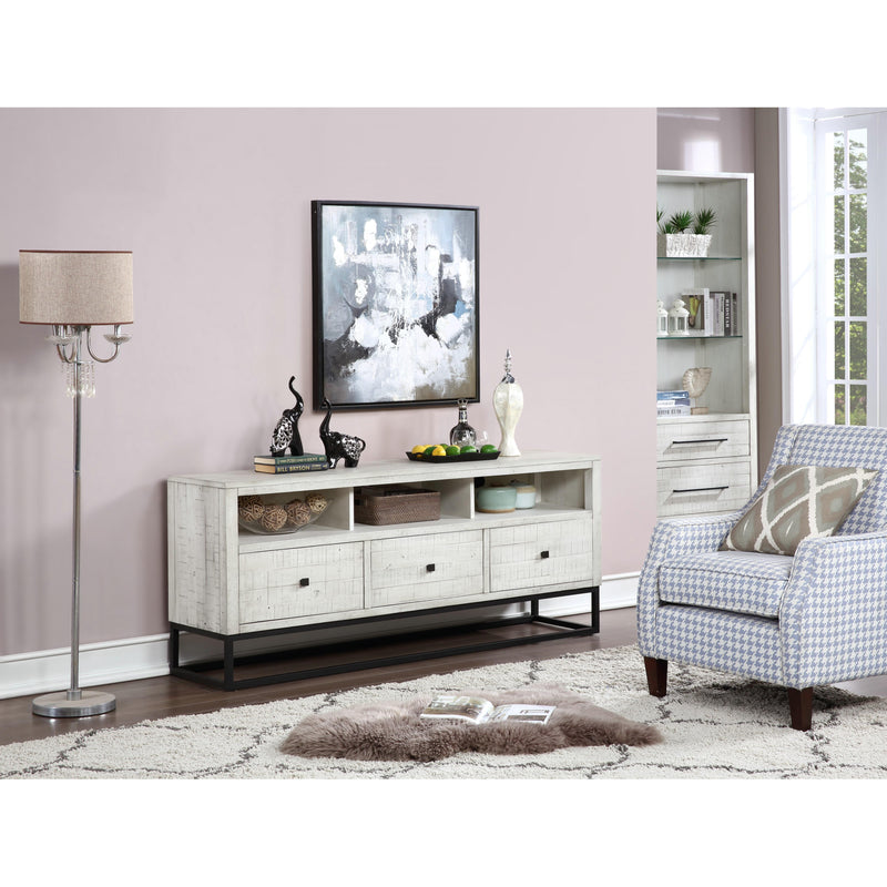 Coast to Coast Canyon Ridge White TV Stand with Cable Management 51579 IMAGE 8