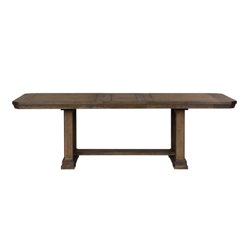 Liberty Furniture Industries Inc. Artisan Prairie Dining Table with Trestle Base 823-DR-TRS IMAGE 2