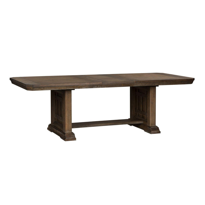 Liberty Furniture Industries Inc. Artisan Prairie Dining Table with Trestle Base 823-DR-TRS IMAGE 3
