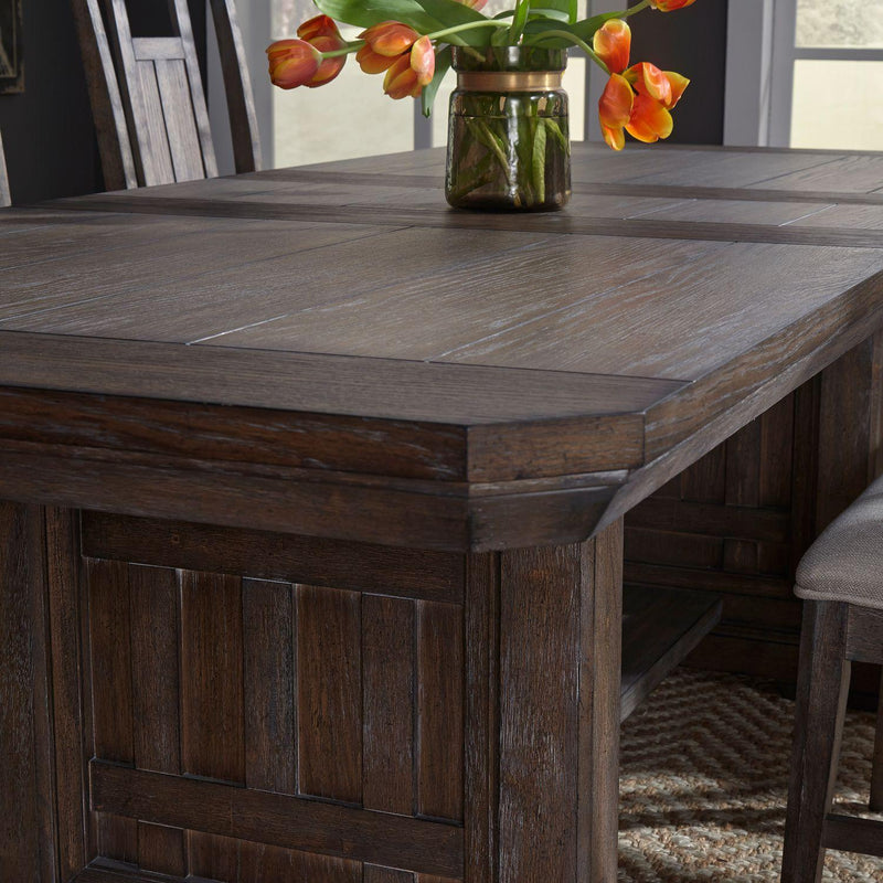 Liberty Furniture Industries Inc. Artisan Prairie Dining Table with Trestle Base 823-DR-TRS IMAGE 9