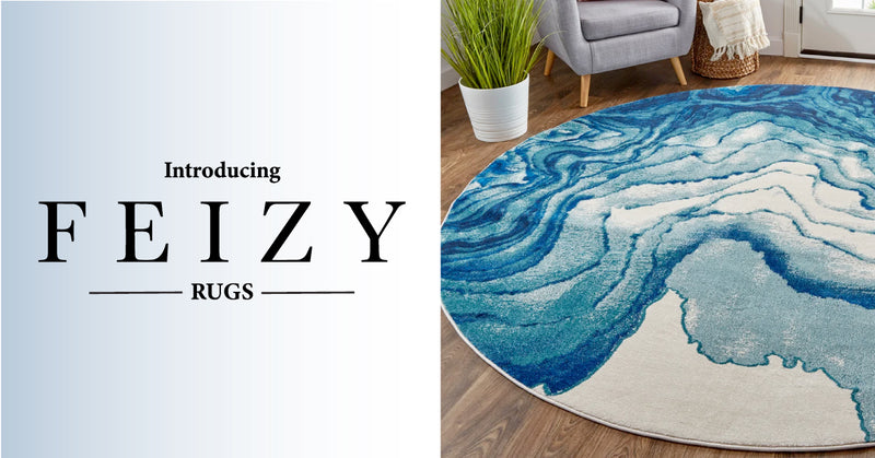 We have a NEW rug partner, Feizy Rugs!