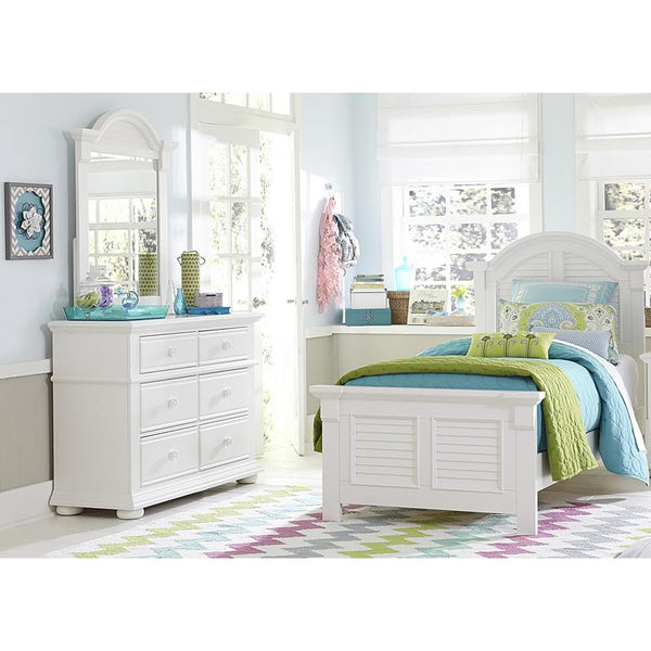 Liberty Furniture Industries Inc. Summer House Youth 607-BR-TPBDM 4 pc Twin Panel Bedroom Set IMAGE 1