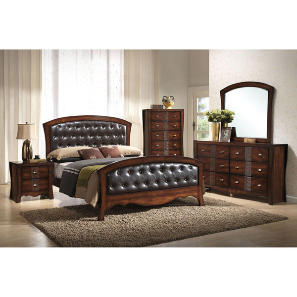 Elements International Jenny JN100 6 pc Queen Bedroom Set IMAGE 1