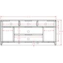 Legends Furniture Urban Loft TV Stand UL1209.MOC IMAGE 3
