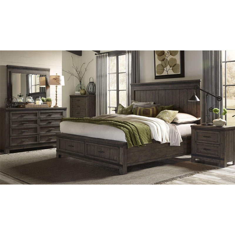 Liberty Furniture Industries Inc. Thornwood Hills 759-BR-KSBDMC 6 pc King Storage Bedroom Set IMAGE 1