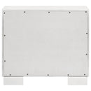  Coaster Furniture Jessica 202992 2-Drawer Nightstand - Snow White IMAGE 6