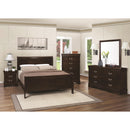  Coaster Furniture Louis Philippe 202411Q 6 pc Queen Sleigh Bedroom Set IMAGE 1