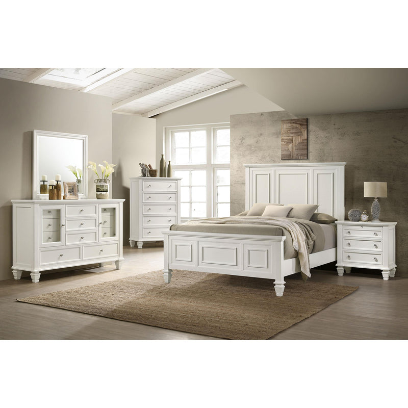 Coaster Furniture Sandy Beach 201305 5-Drawer Bedroom Chest - Cream White IMAGE 10