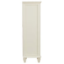  Coaster Furniture Sandy Beach 201305 5-Drawer Bedroom Chest - Cream White IMAGE 8