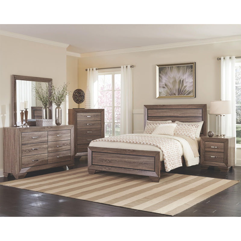 Coaster Furniture Kauffman 204190Q 7 pc Queen Panel Bedroom Set with Storage IMAGE 2