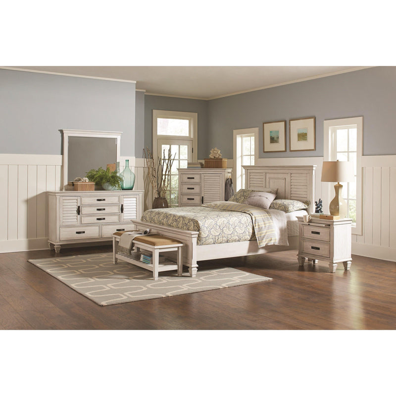  Coaster Furniture Franco 205331KE 6 pc King Panel Bedroom Set IMAGE 1