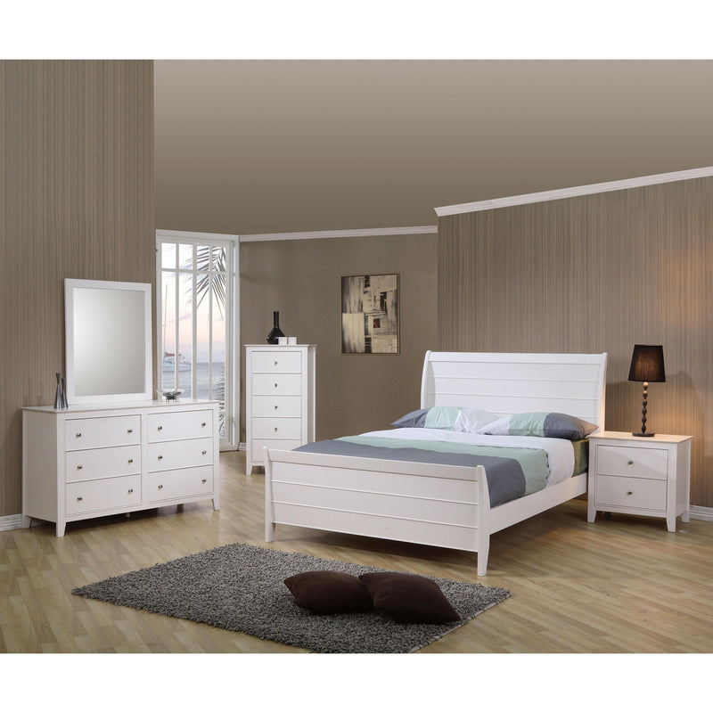 Coaster Furniture Selena 400231T 7 pc Twin Sleigh Bedroom Set IMAGE 1