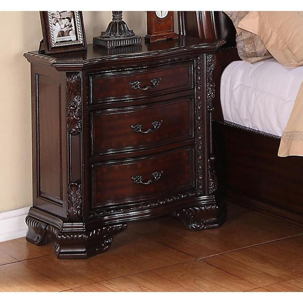  Crown Mark Sheffield 3-Drawer Nightstand B1100-2 IMAGE 1