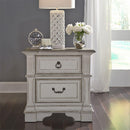  Liberty Furniture Industries Inc. Abbey Park 520-BR-QPBDMCN 7 pc Queen Panel Bedroom Set IMAGE 5