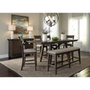  Liberty Furniture Industries Inc. Double Bridge 152-CD-6GTS 6 pc Counter Height Dining Set IMAGE 1