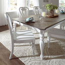 Liberty Furniture Industries Inc. Magnolia Manor 244-DR-O5LTS 5 pc Dining Set IMAGE 4