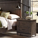  Liberty Furniture Industries Inc. Thornwood Hills 759-BR-QBBDMN 6 pc Queen Bookcase Storage Bedroom Set IMAGE 6