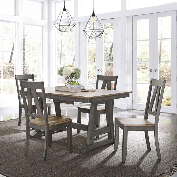 Liberty Furniture Industries Inc. Lindsey Farm 62-CD-5TRS 5 pc Dining Set IMAGE 1