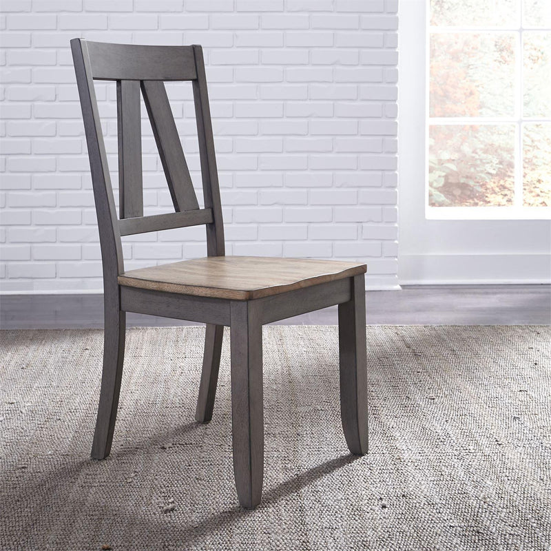 Liberty Furniture Industries Inc. Lindsey Farm 62-CD-5TRS 5 pc Dining Set IMAGE 4
