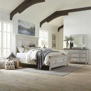  Liberty Furniture Industries Inc. Heartland 824-BR-KPBDM 5 pc King Panel Bedroom Set IMAGE 1