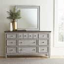  Liberty Furniture Industries Inc. Heartland 824-BR-KPBDMCN 7 pc King Panel Bedroom Set IMAGE 5
