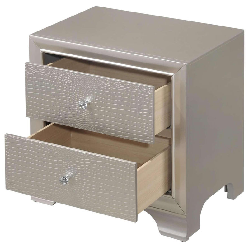  Crown Mark Lyssa B4300 7 pc King Panel Bedroom Set IMAGE 8