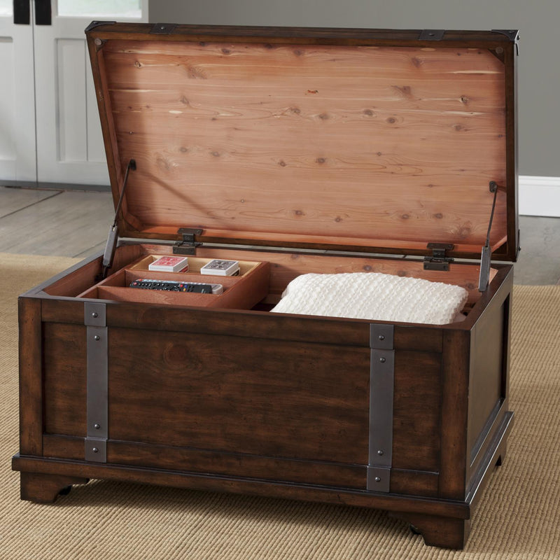 Liberty Furniture Industries Inc. Aspen Skies Cocktail Table 316-OT1010 IMAGE 2