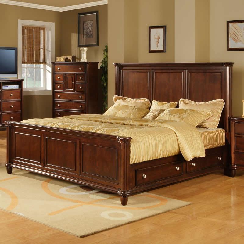 Elements International Bed Components Footboard HM100QF IMAGE 2