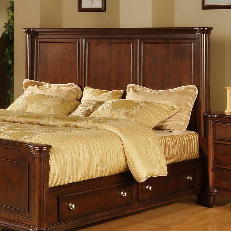 Elements International Bed Components Headboard HM100QH IMAGE 1