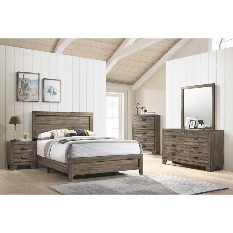  Crown Mark Millie B9200 6 pc Twin Panel Bedroom Set IMAGE 1