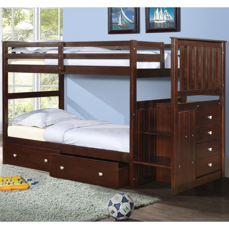 Donco Trading Company Kids Beds Bunk Bed 820A-TTCP/820B-TTCP/820C-TTCP/820D-TTCP IMAGE 2