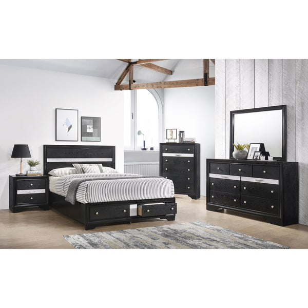  Crown Mark Regata B4670-Q 7 pc Queen Panel Bedroom Set with Storage IMAGE 1