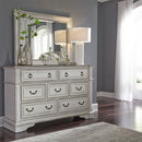  Liberty Furniture Industries Inc. Abbey Park 520-BR-CSLDMCN 7 pc California King Upholstered Sleigh Bedroom Set IMAGE 5